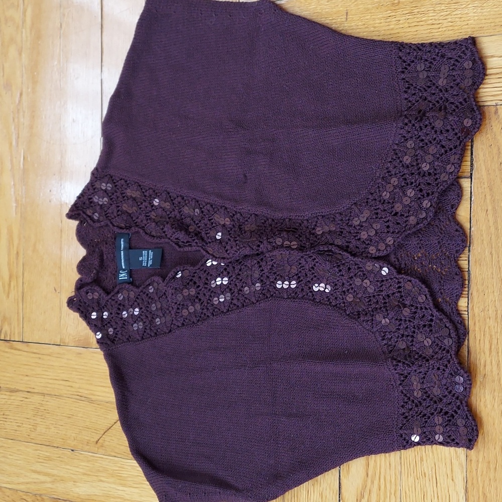 INC International Concepts Shrug Bolero Size S